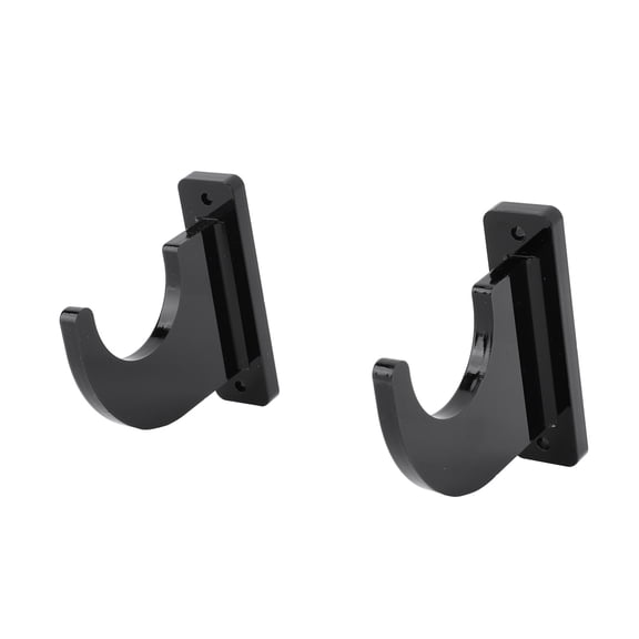 M Buder 2 PCS Clear Acrylic Wall Mount Sword Holder Adjustable Hook Display Rack for Martial Arts Axes Knives Lightsabers (2.5 x 9 x 9 cm / 0.98 x 3.54 x 3.54 inches)