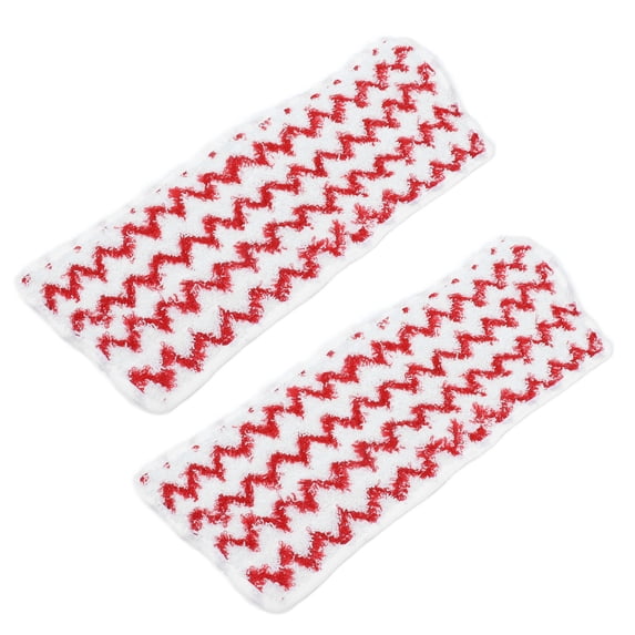 M Buder 2-Pack Microfiber Cleaning Steam Mop Pad Replacements, Washable Mopping Cloth Covers Fit for Vileda Steam XXL Steam Mops, Home Floor Care Accessory
