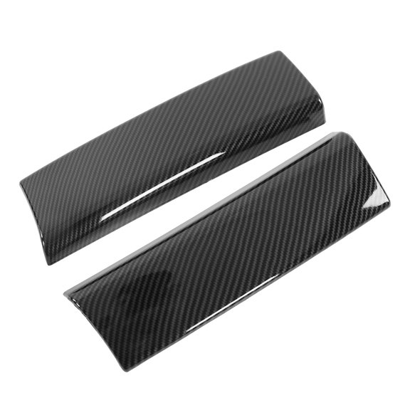 M Buder 2 Pcs Car Interior Center Armrest Box Trim Cover Carbon Fibre Style Console Protect Replacement for Mercedes Benz B Class GLA GLB 2020-2022 12.2 inches / 31 cm