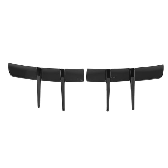 M Buder 2 Pcs Glossy Black Front Bumper Spoiler Car Adaptations Replacement for Mercedes Benz A Class W177 AMG Line 2018+ [cite: 10, 11]