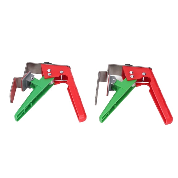 M Buder 2 Set Drawer Front Installation Clamps, Stainless Steel Universal Cabinet Aids Jigs, Clamping Tool for Woodworking Fixture, 7.87 inches / 20 cm