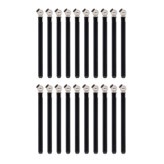 M Buder 20Pcs Pencil Tire Pressure Gauge 10-50 PSI (0.7-3.5 BAR) Pocket Car Truck Auto Service Repair Tools Heavy Duty Stainless Steel Measurement Tool for Vehicles 15 inches / 38.1 cm
