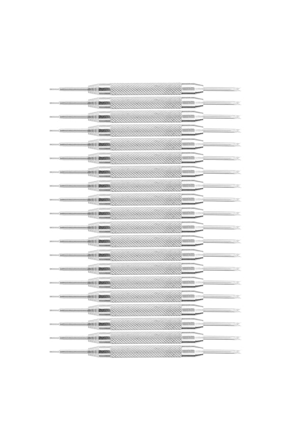 20Pcs Spring Bar Remover Double Head Strap Remove for Watchmaker Watch Repair Tools 3.2 inches / 82.0 mm
