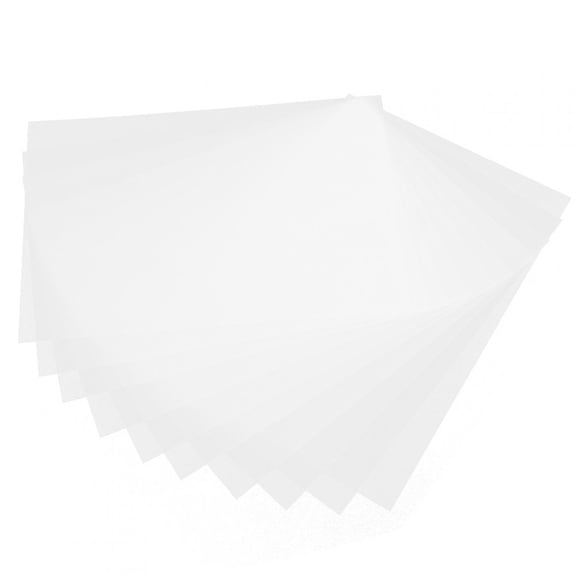 M Buder 20Pcs Translucent Heat Shrink Sheets 0.3mm / 0.01 inches Hand-Painted DIY Craft Vinyl