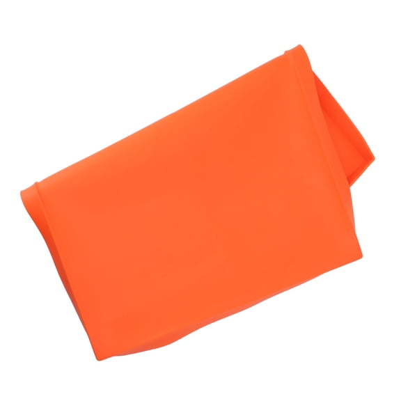 M Buder 22in Heavy Duty Silicone Griddle Mat BBQ Grill Cover Protects from Debris & Rust Orange