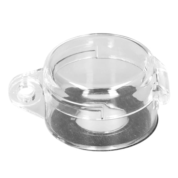 M Buder 22mm Button Switch Protector Emergency Stop Knob Cover Transparent PC Electrical Safety Lockout Device for Industrial Control Panels (22mm / 0.9 inches), 1 Count