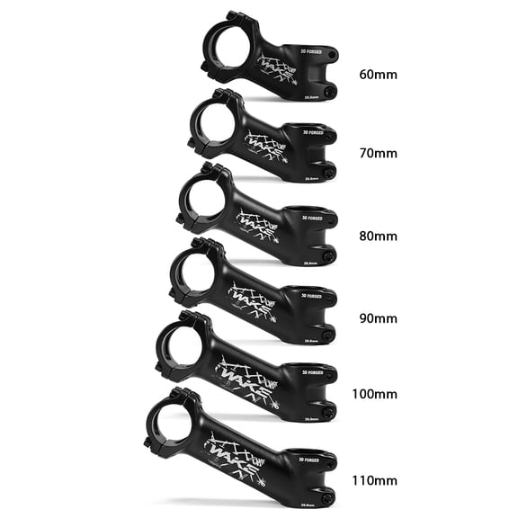 M Buder 25 Degree Ultralight Bicycle Stem for Mountain and Road Bikes, 31.8mm Handlebar Stem (2.36 inches / 60 mm)