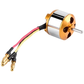 M Buder 2814 Brushless Motor 1400KV High Thrust Up to 2kg Power Engine for RC Fixed-Wing Airplane, Helicopter and Drone Models Compatible with 3S-4S Lipo Battery (1.1x1.1x0.6 inches / 2.8x2.8x1.4 cm)
