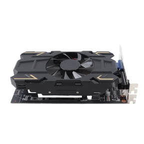 M Buder 2GD5 PCI E Graphics Card HD Desktop PC Video Card 2560X1600 Resolution 2GB GDDR5 128bit Gaming GPU with CD for Work Entertainment, 9.06 in / 23 cm