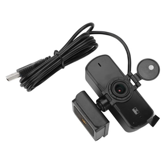 M Buder 2K HD USB 2.0 Webcam with Built in Microphone, Driverless Full HD Desktop PC Web Camera, Perfect for Live Video Conferencing Streaming Gaming, Compatible with Android Laptop Windows Mac OS X