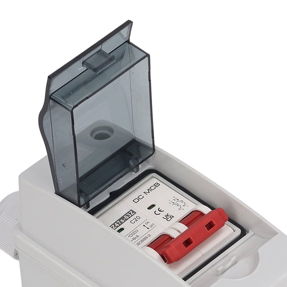 M Buder 2P Miniature DC Circuit Breaker 1000V 20A IP65 Waterproof Disconnect Switch Box for Solar PV System (16.00 x 10.00 x 7.00 inches / 40.6 x 25.4 x 17.8 cm)