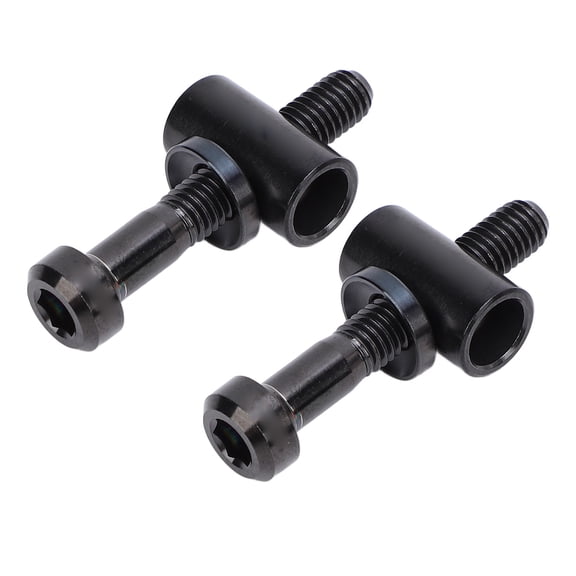 M Buder 2PCS Bike Seatpost Fixed Screw M5x30mm Ti Alloy Bike Seatpost Fixed Bolts for Cycling DIY Replacement Parts (Black, 1.18 inches / 30 mm)[cite: 1]