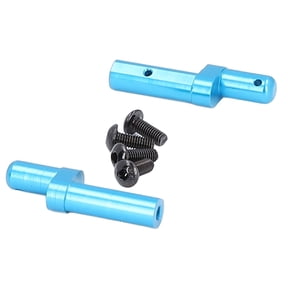 M Buder 2PCS Blue Aluminum Alloy RC Battery Retaining Post for 1/10 Tamiya TT02 Upgrade Replacement Parts