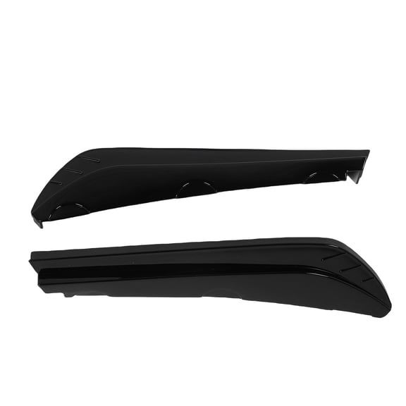 M Buder 2PCS Rear Bumper Lip Splitter Canard Protector 15.75 inches / 40 cm Anti Collision Diffuser Spoiler Universal Glossy Black
