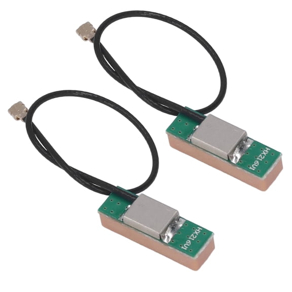 M Buder 2Pcs Active GPS BD Antenna Ceramic Dual Band High Gain 28dBi IPEX Head Built-in Receiver for Car Navigation and Rental Companies (0.79 inches / 20 mm)
