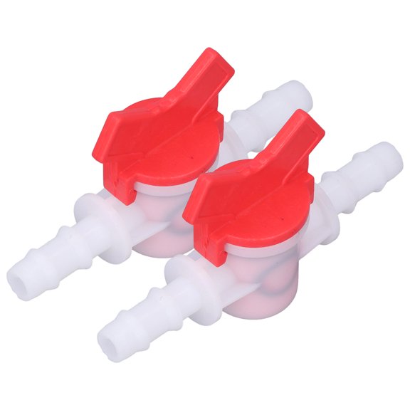 M Buder 2Pcs Flow Control Valve Water Stop Controller Regulator ABS Switch Accessory Set Kit 10mm / 0.39in Industrial Plumbing System Hardware Supplies[cite: 1]