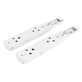 M Buder 2Pcs Folding Shelf Bracket Cold Rolled Steel Wall Mounted Thick Spring Support Accessory, 7.7 inches / 19.5 cm