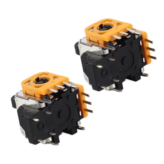 M Buder 2Pcs Hall Effect 3D Analog Sensor Joystick Module Rocker Replacement Part for Game Controller Xbox One, High Precision Potentiometer Accessories