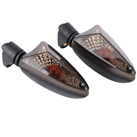 M Buder 2Pcs Motorcycle Modification Turn Signal Light Indicator Lamp Fit for Triumph 675R 12V High Brightness Bulb Output Weather Resistant ABS Yellow 5.12 inches / 13 cm