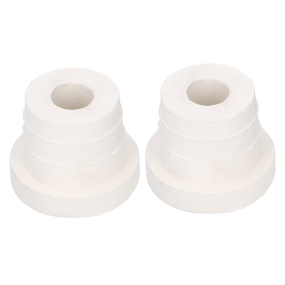 M Buder 2Pcs Swimming Pool Ladder Rubber Stopper Bumper Replacement Safety Guard, Heavy Duty Universal Underwater Pool Ladder Fittings Accessories, Fits Standard 1.5 Inch Tubing, 4.72 inches / 12 cm
