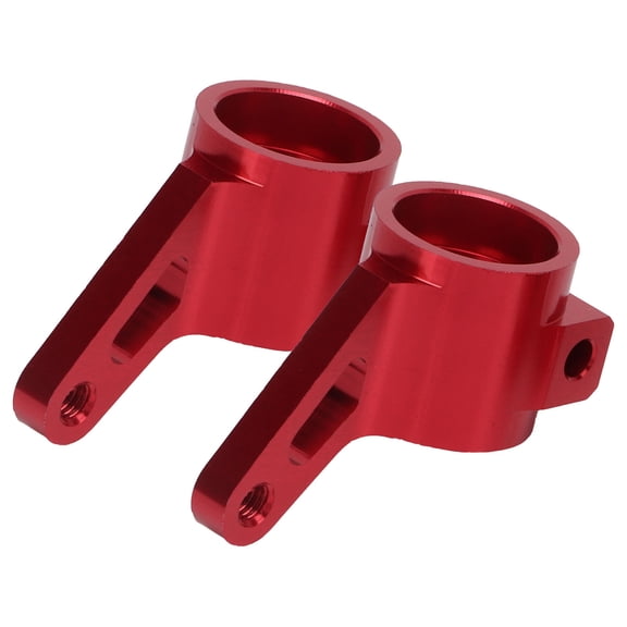 M Buder 2pcs Aluminum Alloy Steering Cup RC Car Accessories for Traxxas 1/10 Drag Slash 1967 Red 1.06 in / 27 mm Replacement Parts Durable Upgrades Lightweight Metal Components Fast Installation
