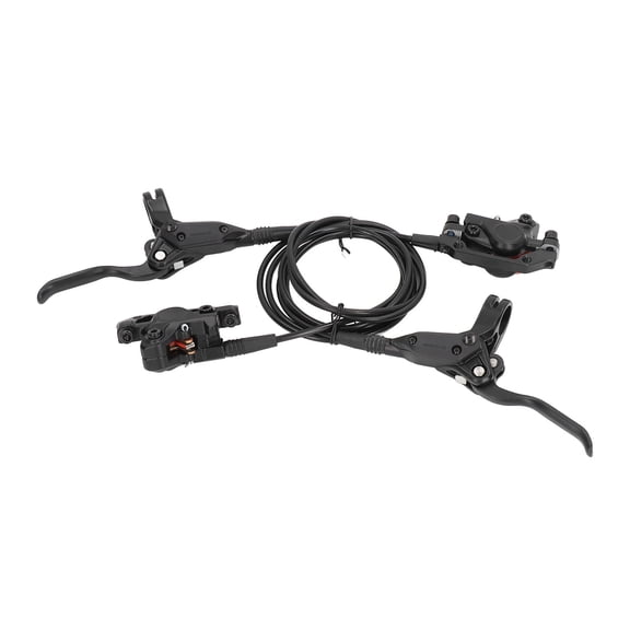 M Buder 2pcs Electric Bike Hydraulic Disc Brakes 4 Piston Front Rear Oil Pressure Disc Brake Set[cite: 1]