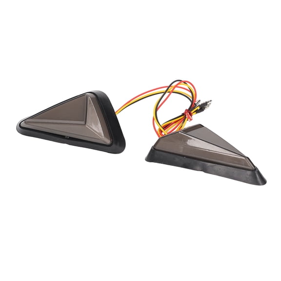 M Buder 2pcs Motorcycle LED Turn Signals Flush Mount Indicator Blinker Universal for Motorbike