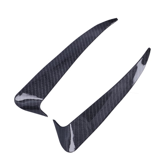 M Buder 2pcs Rear Bumper Spoiler Side Canard Left Right Fit for MercedesBenz C Class W205 C180 C200 Carbon Fiber Style Exterior Modification (24 inches / 60.9 cm)[cite: 1]