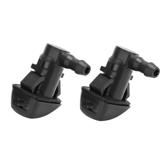 M Buder 2pcs Windshield Washer Spray Jet Nozzle 986303X900 Black ABS Replacement for Kia Rio 2011-2016