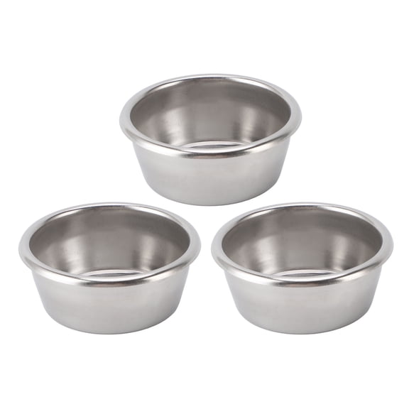 M Buder 3 Pack 54MM Espresso Filter Basket Stainless Steel Single Layer 2 Cups Coffee Portafilter Filter Basket for Espresso Machines