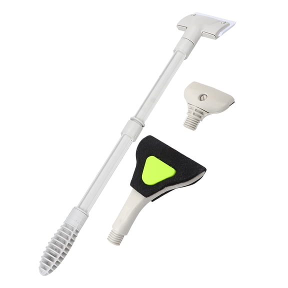 M Buder 3 in 1 Aquarium Cleaning Tools Set Fish Tank Cleaner Glass Brush Silicone Scraper, 10.6 inches / 27 cm