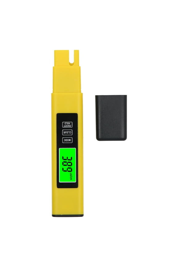 3-in-1 Digital Water Quality Tester Pen TDS EC Temperature Meter 0-9990 PPM LCD Display for Drinking Water Pools Aquariums (7.87 inches / 20 cm)