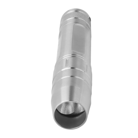 M Buder 3-in-1 LED UV Flashlight 365nm Ultraviolet Light for Jewelry Jade Identification Blacklight for Pet Urine Detection with Measurement Scale White Yellow 3 Modes Torch 5.1 inches / 13 cm