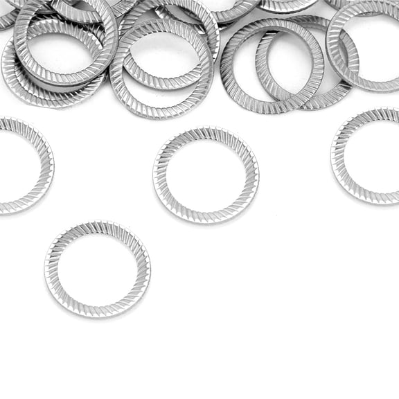 M Buder 30Pcs Stainless Steel Double Side Spring Locking Washer Tool Flat Set DIN9250 M12 (0.47 inches / 12 mm)
