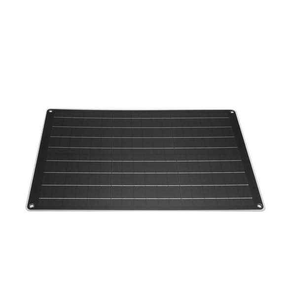 M Buder 30W High-Efficiency Monocrystalline Solar Panel Kit for Cell Phone and Outdoor Power Storage, IP65 Waterproof Portable Solar Charger for Home, Car, Boat, and RV Camping (21.3x13.8 Inches)