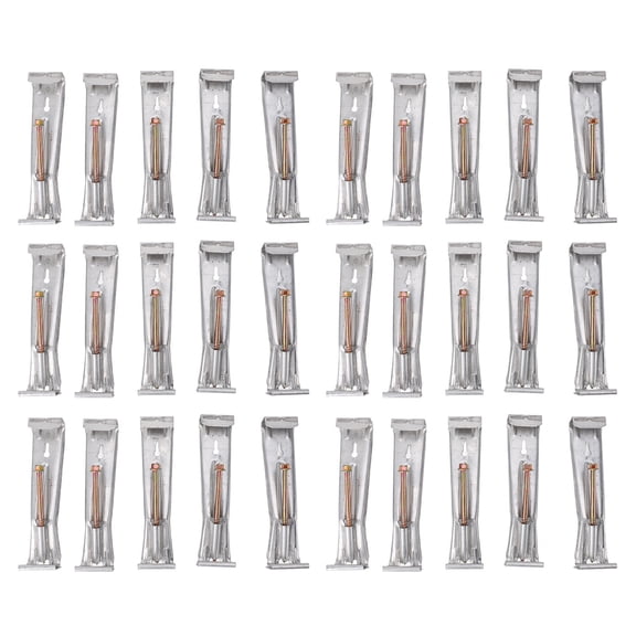 M Buder 30pcs Quick Screw Gutter Hangers, Professional Aluminum 5 Inches / 12.7 cm Hidden Rain Gutter Bracket Hooks for Sagging Rain Gutters with Pre Assembled Screw and Drill Bit