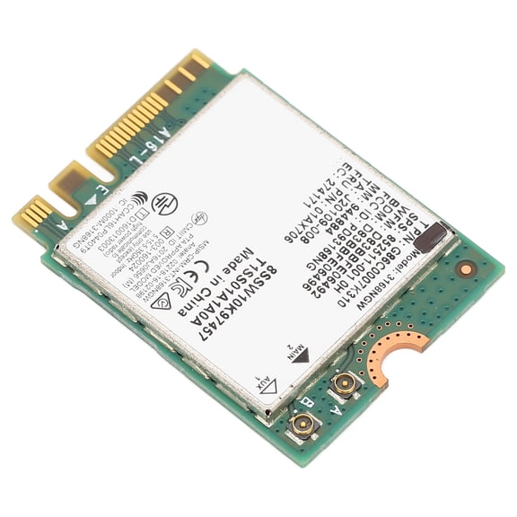 M Buder 3168NGW AC NGFF M.2 2.4G 5G Dual Band 600Mbps BT 4.2 WiFi Network Card High Speed Wireless Module for Laptop PC Upgrade Compatible with Windows 7 8 10[cite: 1]