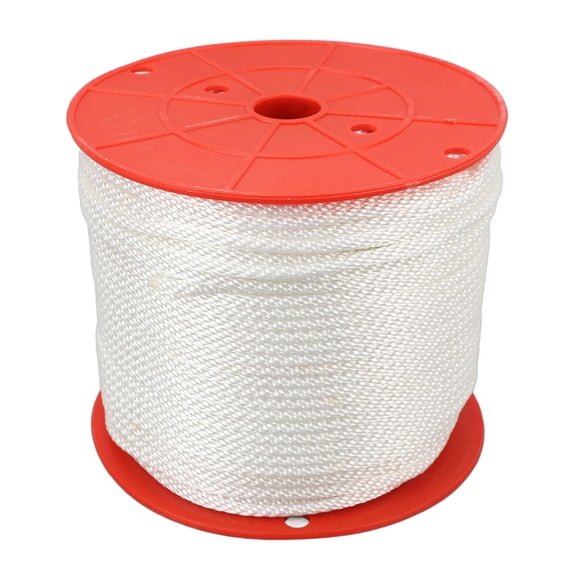 M Buder 328.1ft / 100m Recoil Starter Rope 5mm (0.20 in) High Tenacity Fiber Pull Cord Replacement for Honda GX160 GX200 GX240 GX270 GX340 GX390 Small Engines Lawn Mowers Go-Kart White