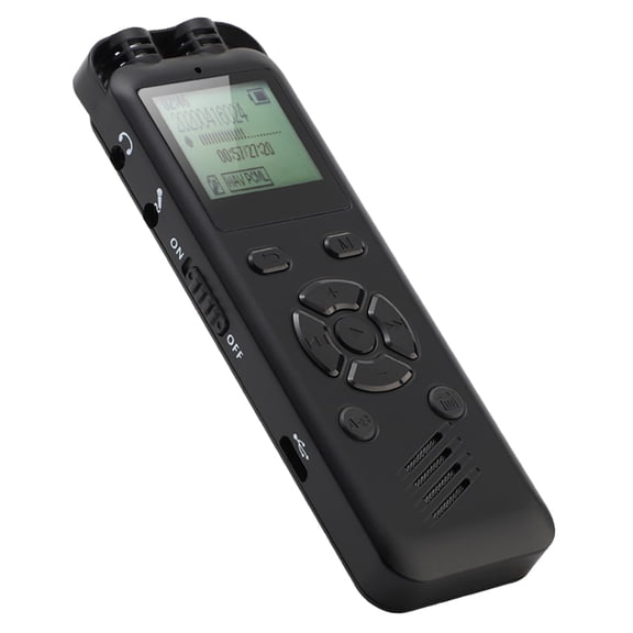 M Buder 32GB Digital Voice Recorder Voice Activated Audio Recording Device, Noise Reduction with Playback MP3 Music Player for Lectures Meetings Class