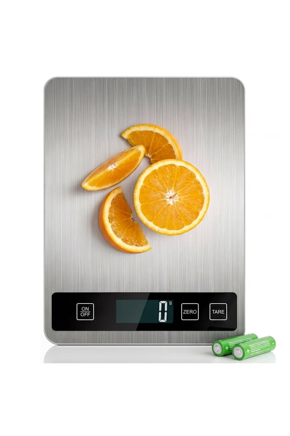 33lb Digital Kitchen Scale, 6 Units High Precision Food Scale with LCD Display for Meal Prep, Baking, Cooking