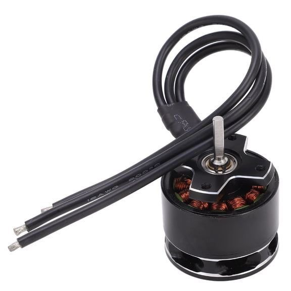 M Buder 3532 2500KV Outrunner Brushless Motor Black High Power 650W RC Engine for 1/10 RC Crawler Car Axis SCX10 Traxxas Tamiya Toy Vehicles Accessories, 1.39 inches / 35.32 mm Diameter