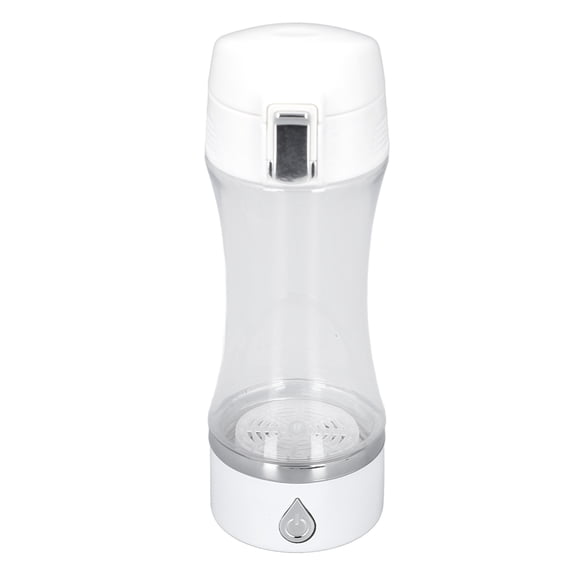 M Buder 380ml / 12.8 oz Portable Hydrogen Water Bottle Ionizer Machine Rechargeable Generator H2 Concentration 700-900PPB for Home Office Travel Health Wellness
