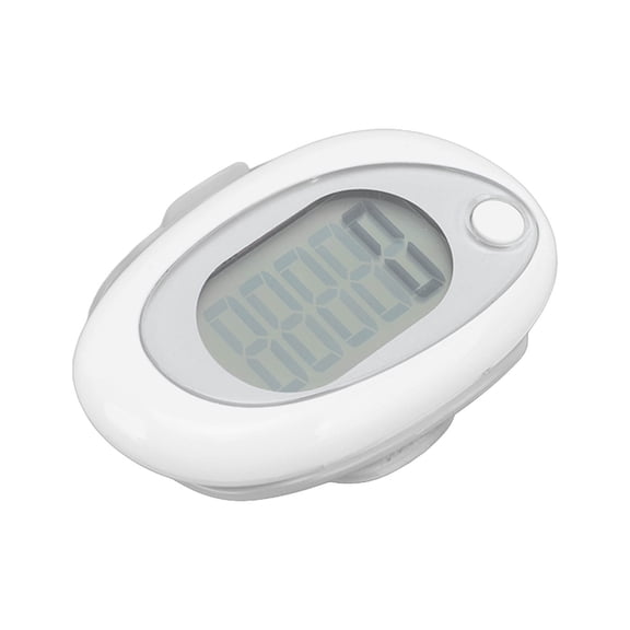 M Buder 3D Pedometer Simple Step Counter with Clip Lanyard Accurate Quiet Compact Step Tracker for Walking Exercise Running