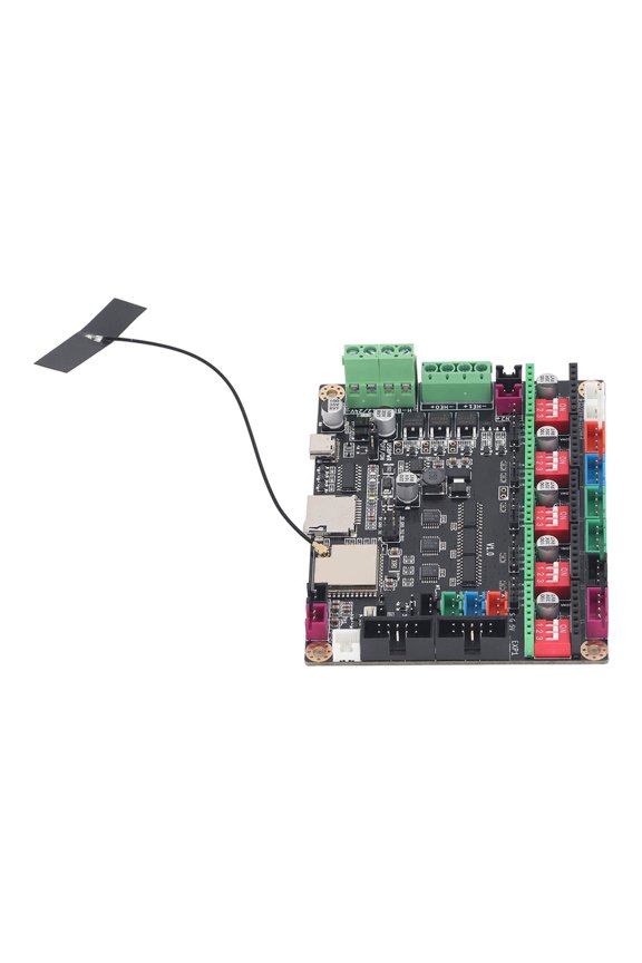 3D Printer Motherboard Kit Control Board with MKS Mini 12864 V3.0 LCD Graphic Smart Display Screen Controller Accessories DC12~24V For ESP32 MCU (8.66 inches / 22.00 cm Length)