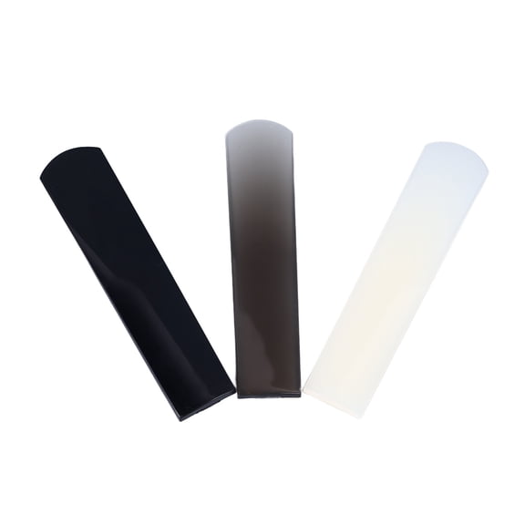 M Buder 3Pcs Resin Saxophone Reeds, Alto 2.5 Single Reed for Beginners & Professionals, Water-Resistant Sax Accessories