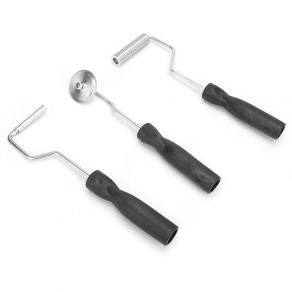 M Buder 3pcs Fiberglass Laminating Roller Tool Kit for Bathtub Boat Repair, Bubble Paddle Tools Resin Fiberglass Roller Set for Resin Hand Tools, Great for Molds Repair Works (11.4 inches / 29.0 cm)