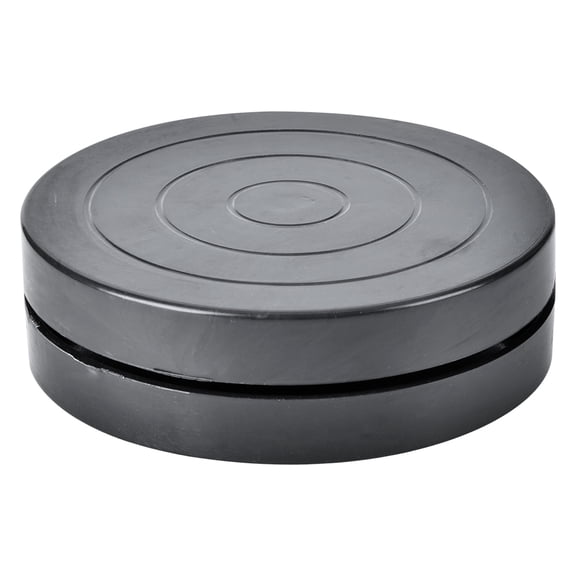 M Buder 4.53 Inches / 11.5 cm Plastic Pottery Wheel Turntable, Double-Sided HandMade Craft Clay Sculpting Tool for Students and Beginners, Ceramic Art Accessories