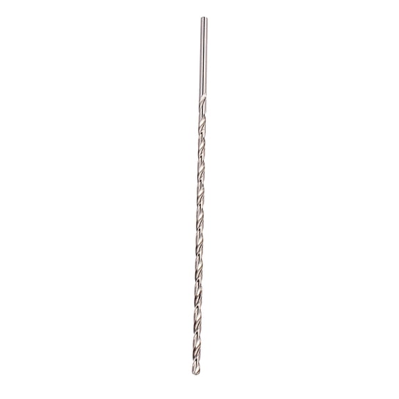 M Buder 4.5mm / 0.18 inches HSS Extra Long Twist Drill Bit, 200mm / 7.87 inches Total Length, Straight Shank Auger Drill Tool for Wood, Plastic, and Aluminum High-Speed Steel Precision Drilling