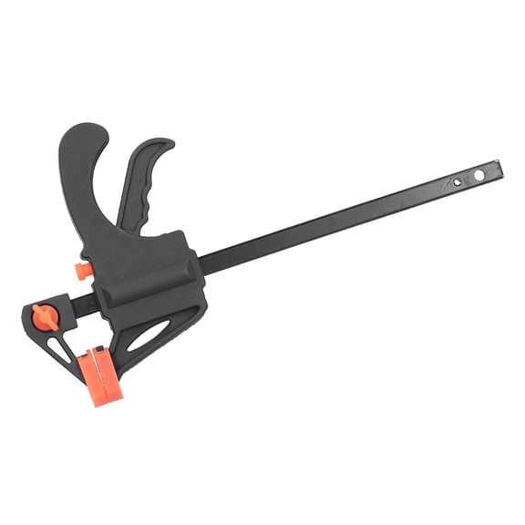 M Buder 4-Inch / 10.16 cm Ratchet Bar Clamp ABS Iron Heavy Duty F Woodworking Clip 10KG Force