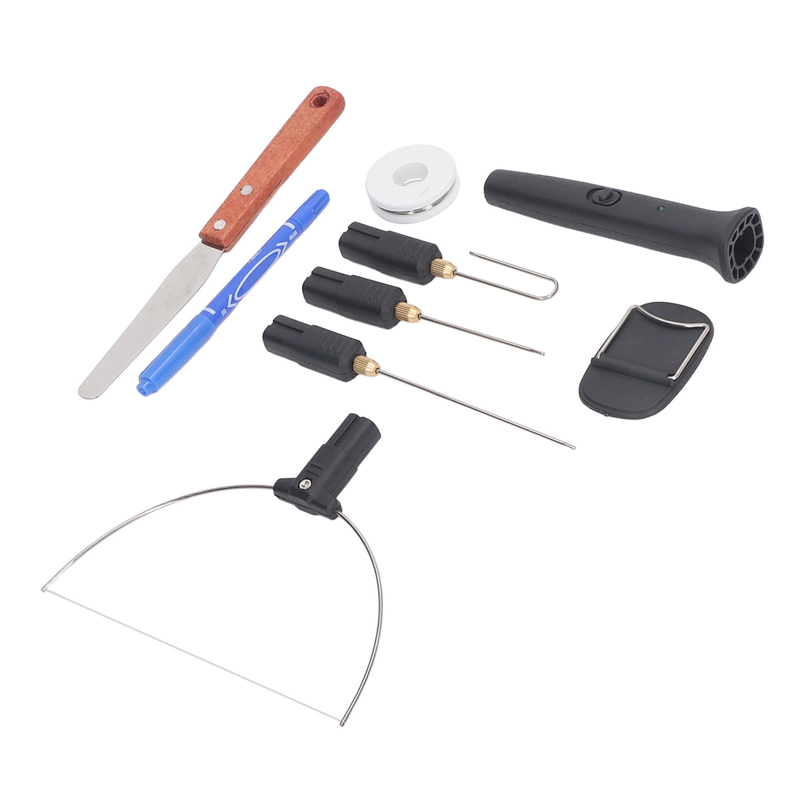 M Buder 4 in 1 Electric Hot Wire Foam Cutter with Voltage Controller Foam Board Cutting Machine Kit 27W AC 100-240V US Plug